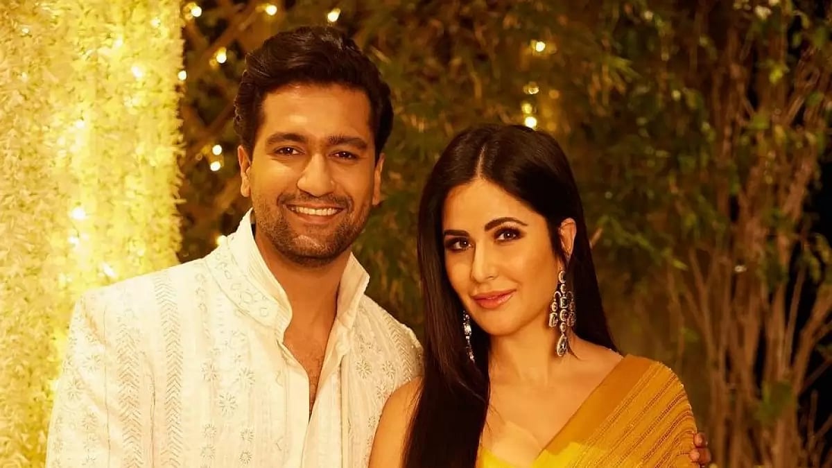 Vicky Kaushal and Katrina Kaif 