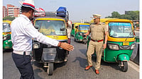 File Photo : NH-44, Outer Ring Road and adjoining service roads are expected to witness regulated traffic during peak Kanwariya movement.