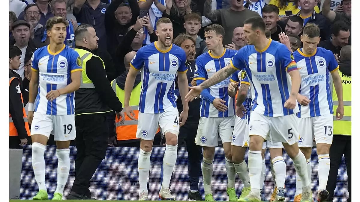 Premier League 2022-23: Leandro Trossard, Pascal Gross Score As Brighton Beat Chelsea 4-1 – In Pics