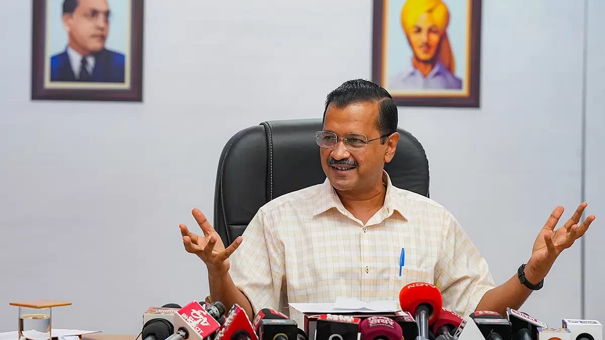 Arvind Kejriwals press conference 