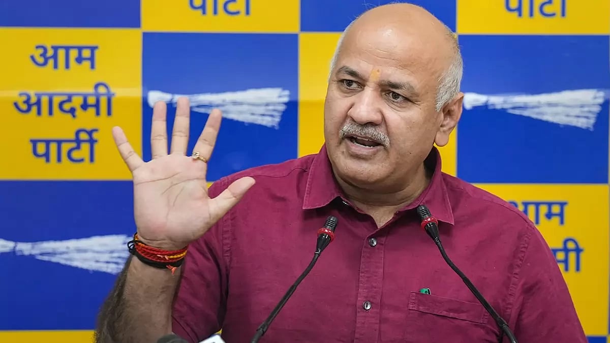 Manish Sisodias press conference 