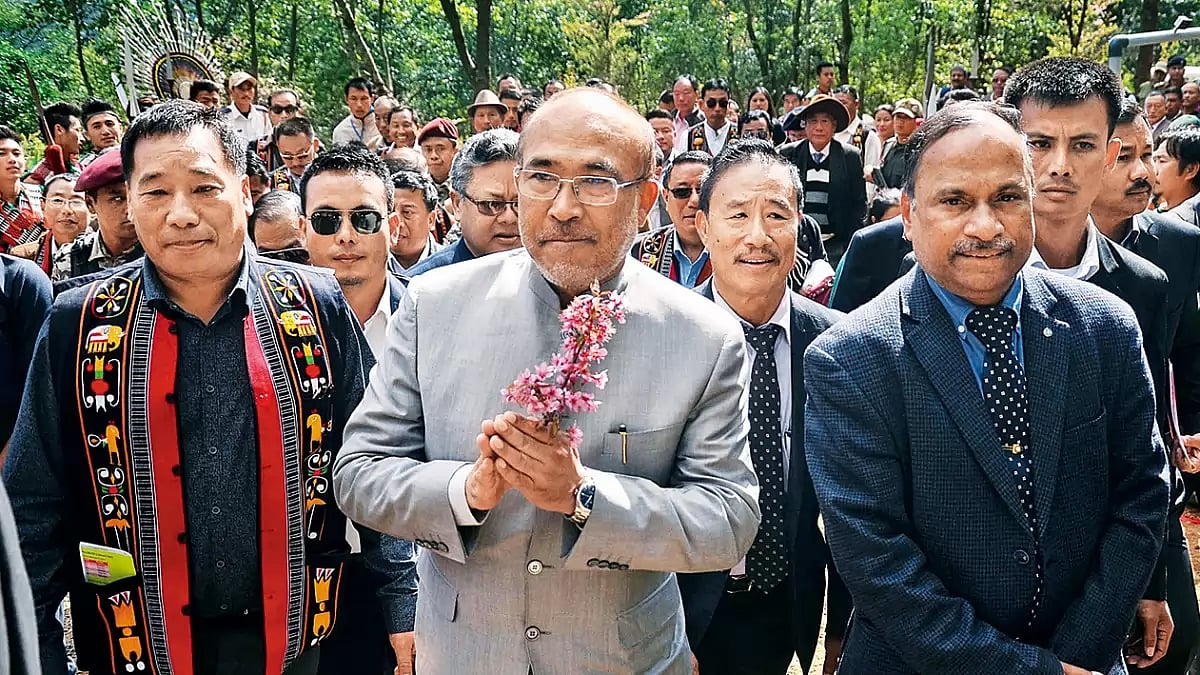 Manipur CM N. Biren Singh