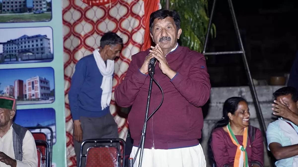 Congress leader and Himachal Pradesh assembly's Leader of Opposition Mukesh Agnihotri 