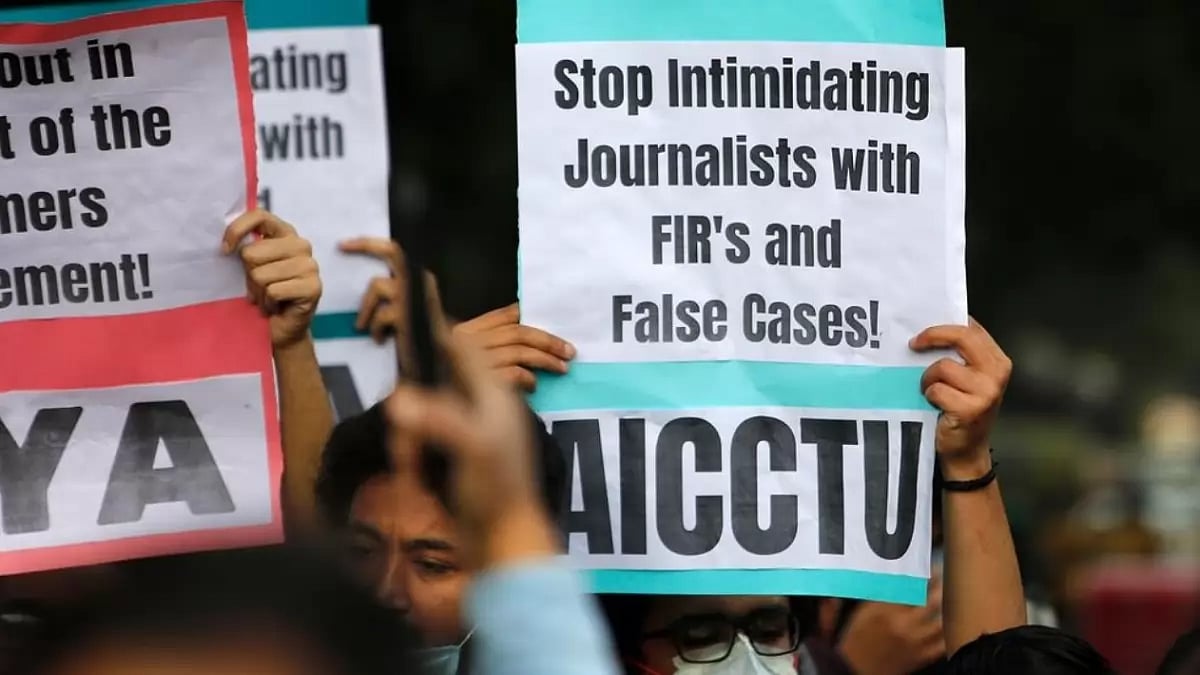  Press freedom in India (Representative image)
