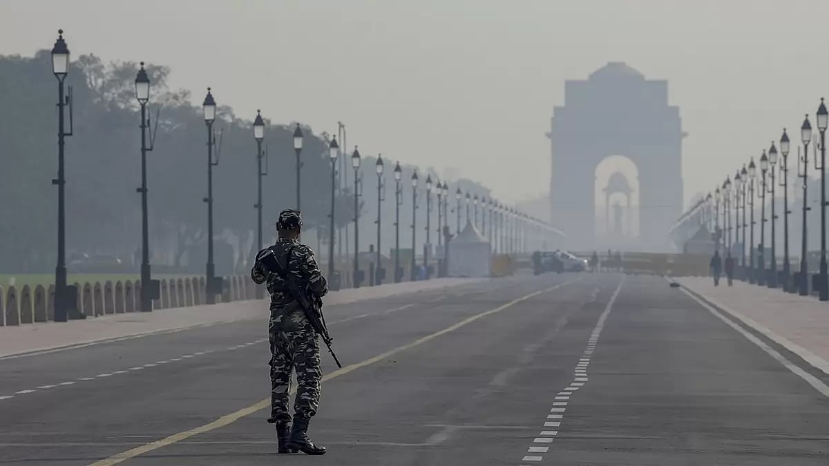 Weather: Smog in Delhi