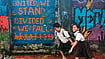 A Walk Through The Several Decades Of Indian Secularism Message of Unity: A graffiti at Matunga Station in Bombay after 26/11 attack by Pak-trained terroris