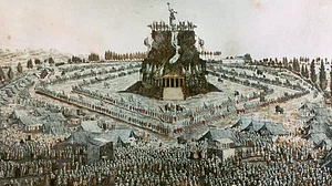 The French Revolution: An etching from Lyon