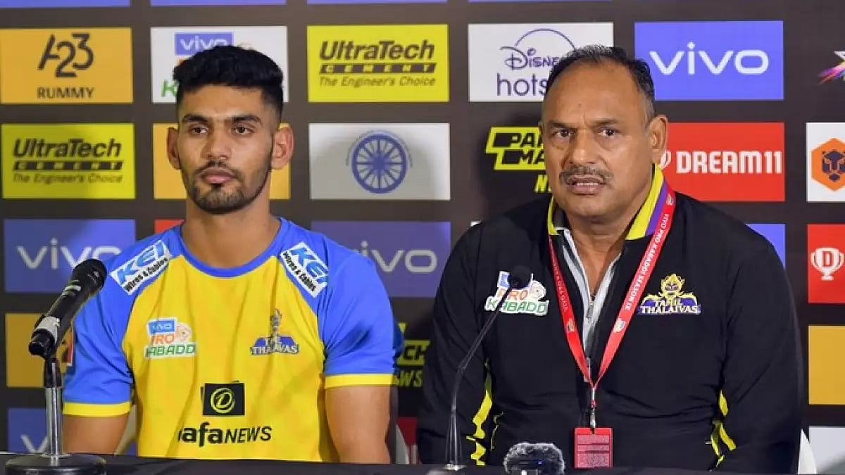 Indian Kabaddi Coach Ashan Kumar.