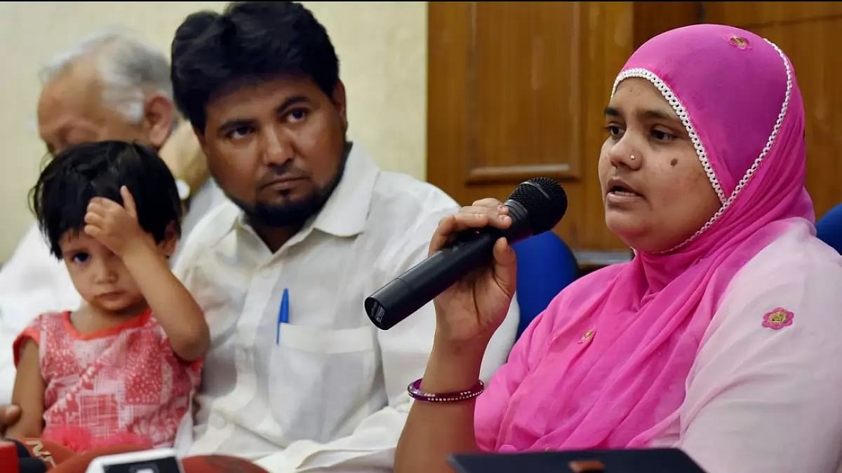 Bilkis Bano after her 11 rapists were freed on August 15
