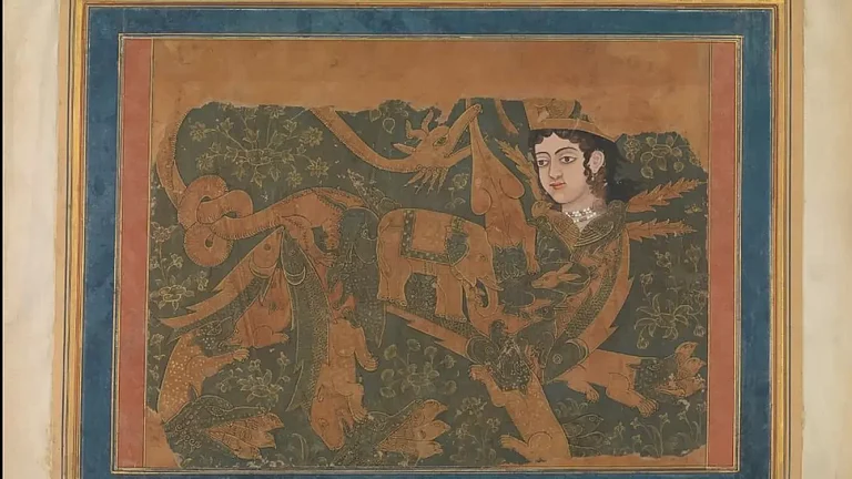 The Fabulous Creature Buraq. (Date: ca. 1660–80) - null