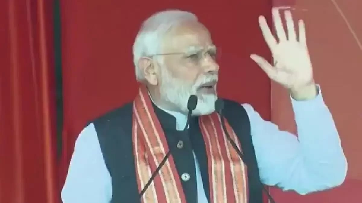 PM Modi addresses BJP rally in Telengana 