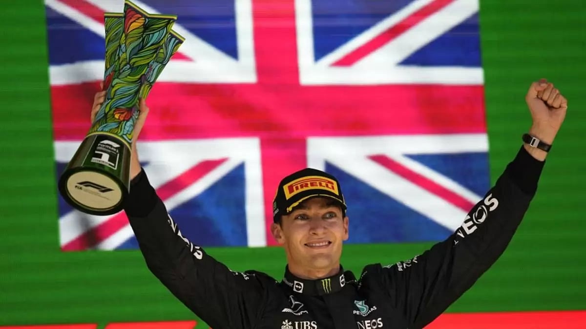 George Russell won his first ever F1 race.