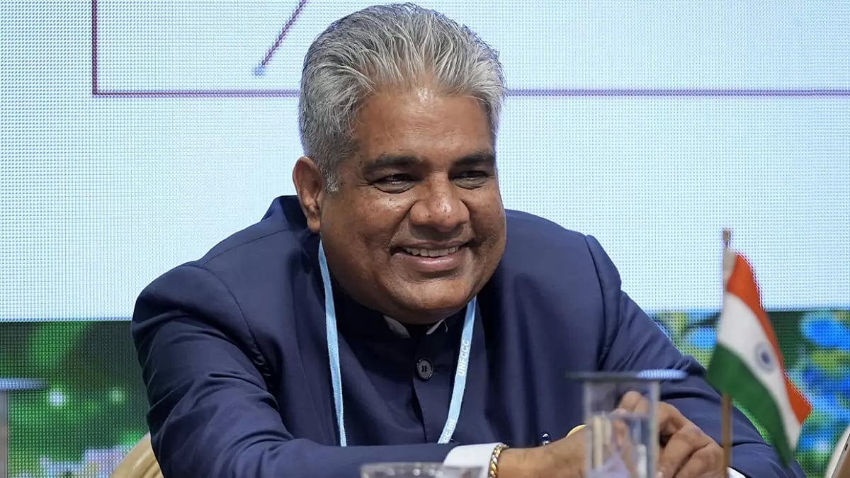 Environment Minister Bhupender Yadav