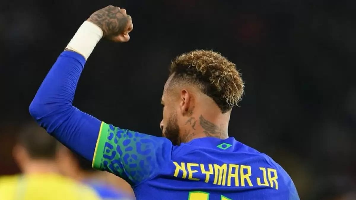 Neymar is Brazils main man at the FIFA World Cup 2022.