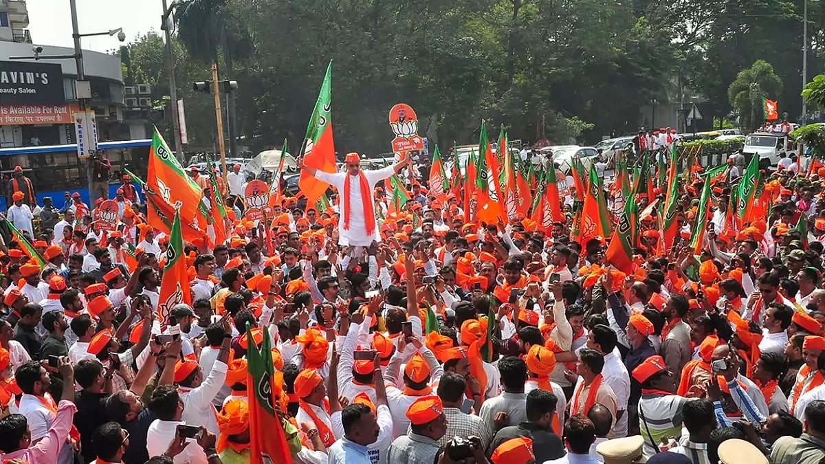 BJP candidates file nomination in Surat