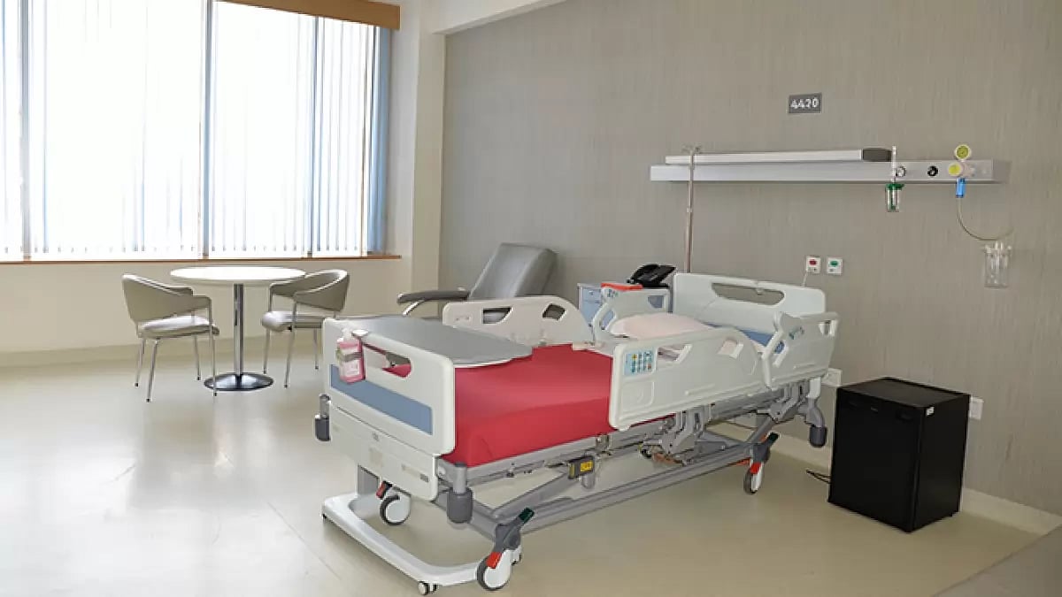 A representative image of a hospital ward.