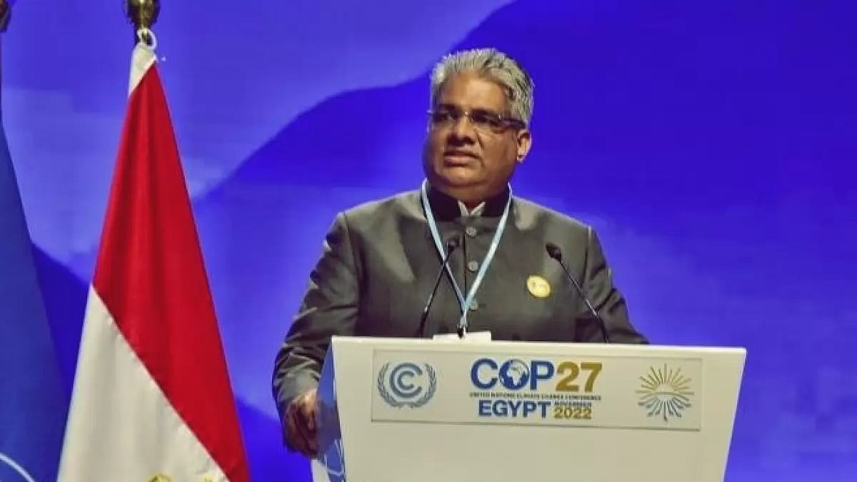 Union Environment Minister Bhupender Yadav's address at COP27
