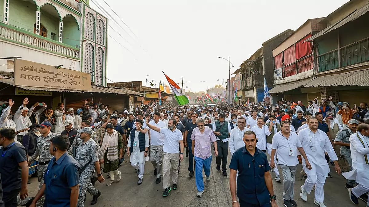 Bharat Jodo Yatra in Maharashtra
