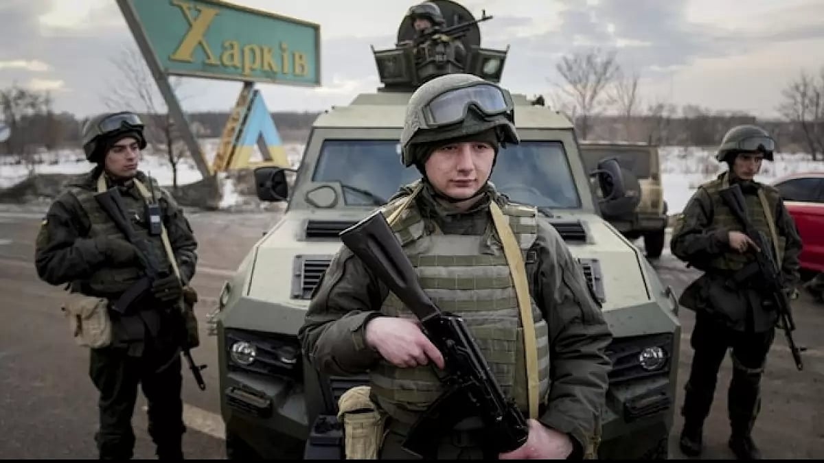 Ukrainian soldiers