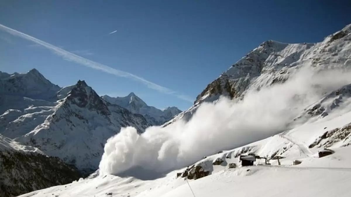 Avalanche in Sikkim