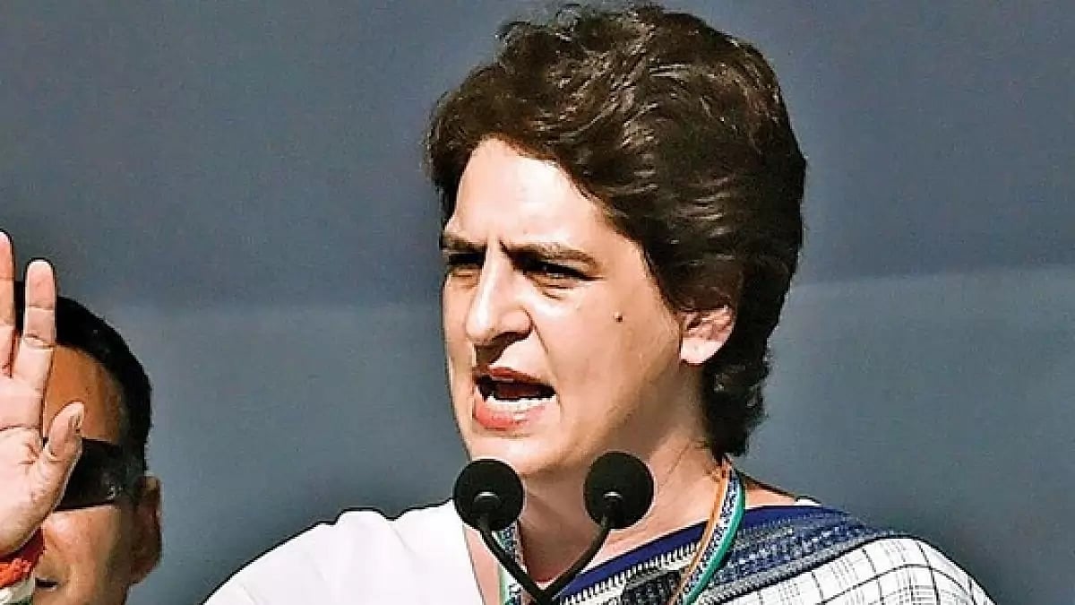 Congress leader Priyanka Gandhi 