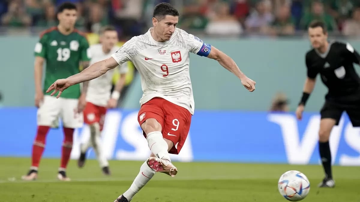 Robert Lewandowski remains without a WC goal to his name.