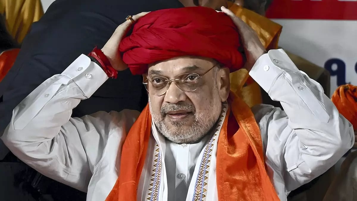 Amit Shah in Ahmedabad