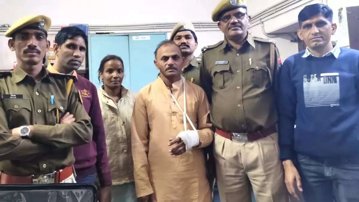 Tantrik Bhalesh Kumar after arrest 