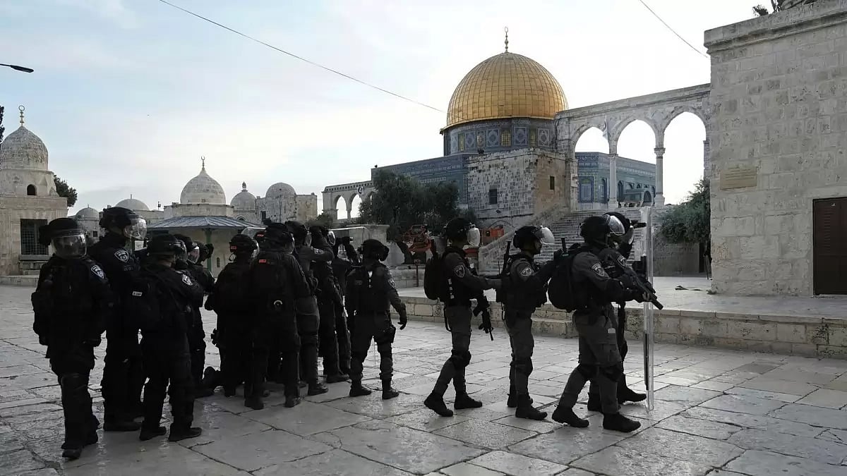 Al Aqsa mosque compound in Jerusalem