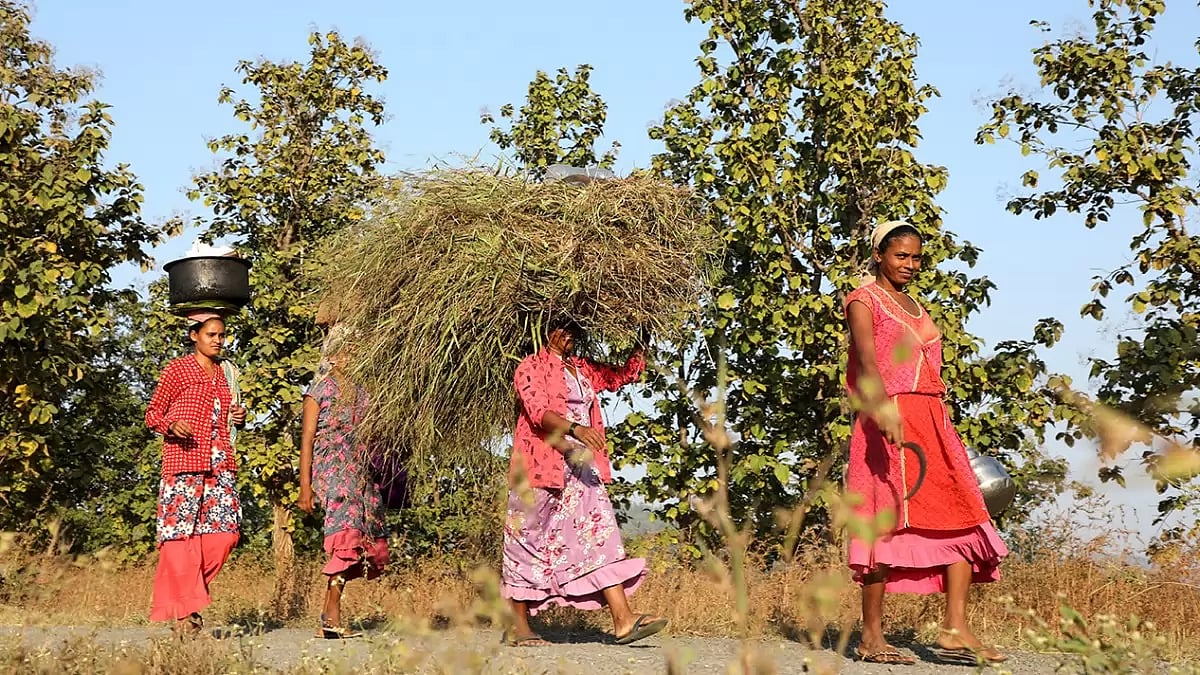 Adivasi women