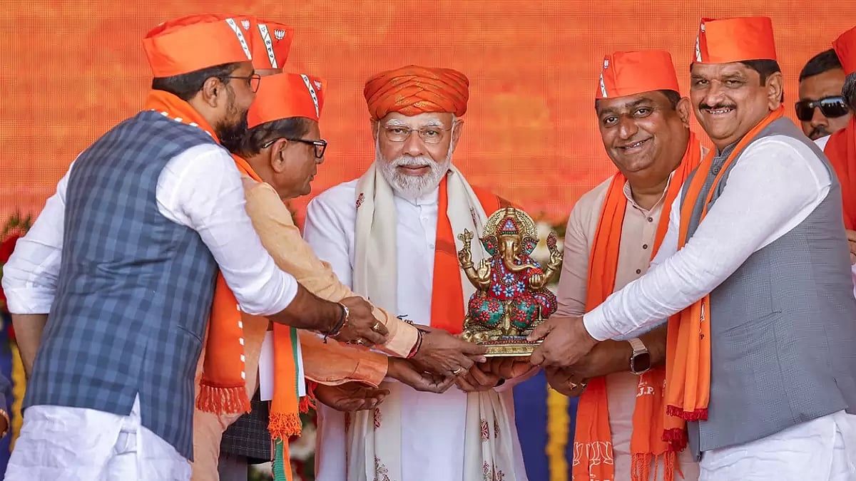 PM Narendra Modi in Gujarat