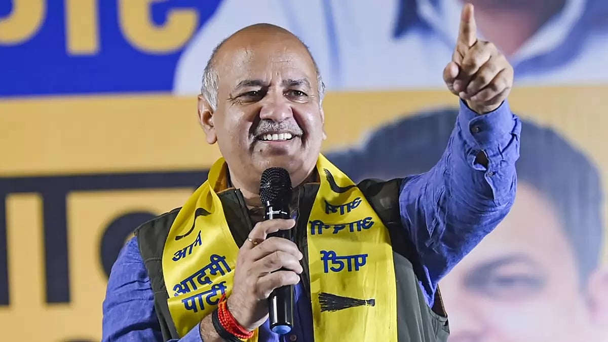 Manish Sisodia campaigns for MCD polls