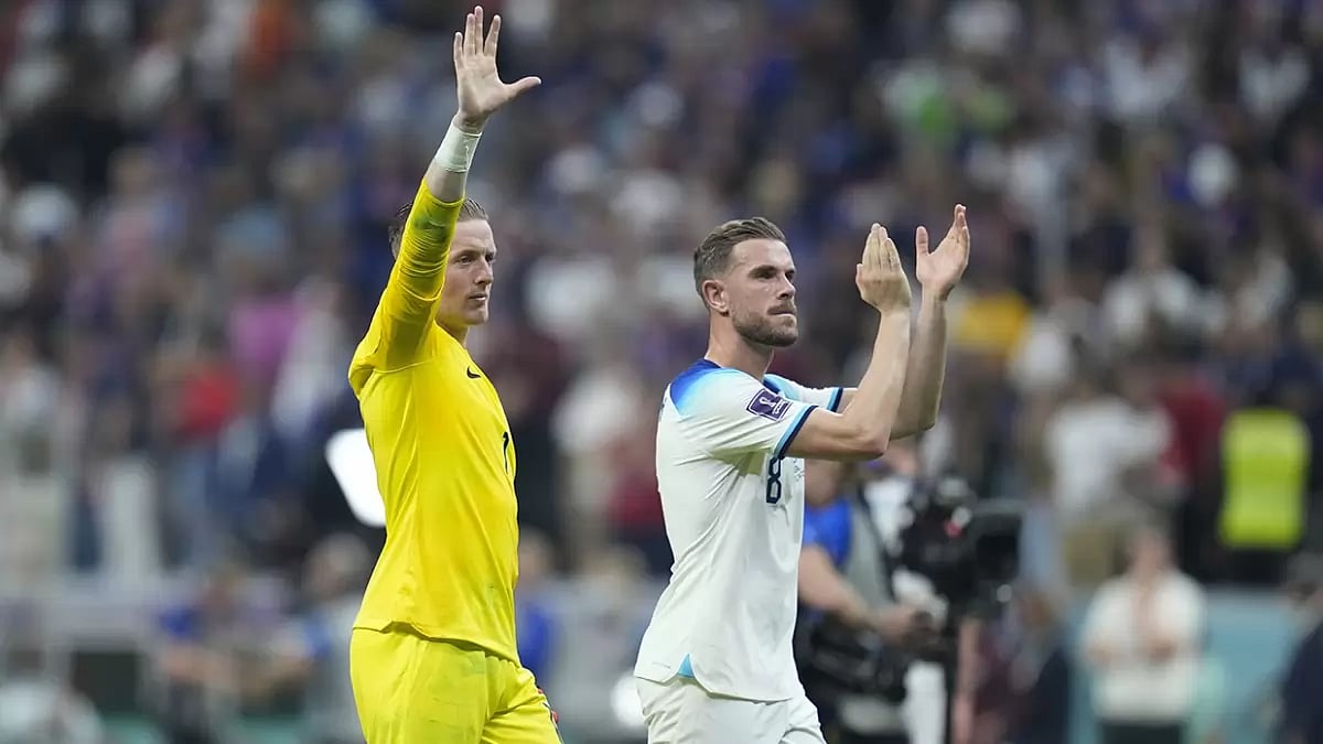 England players took the knee to show their support in the fight against discrimination.