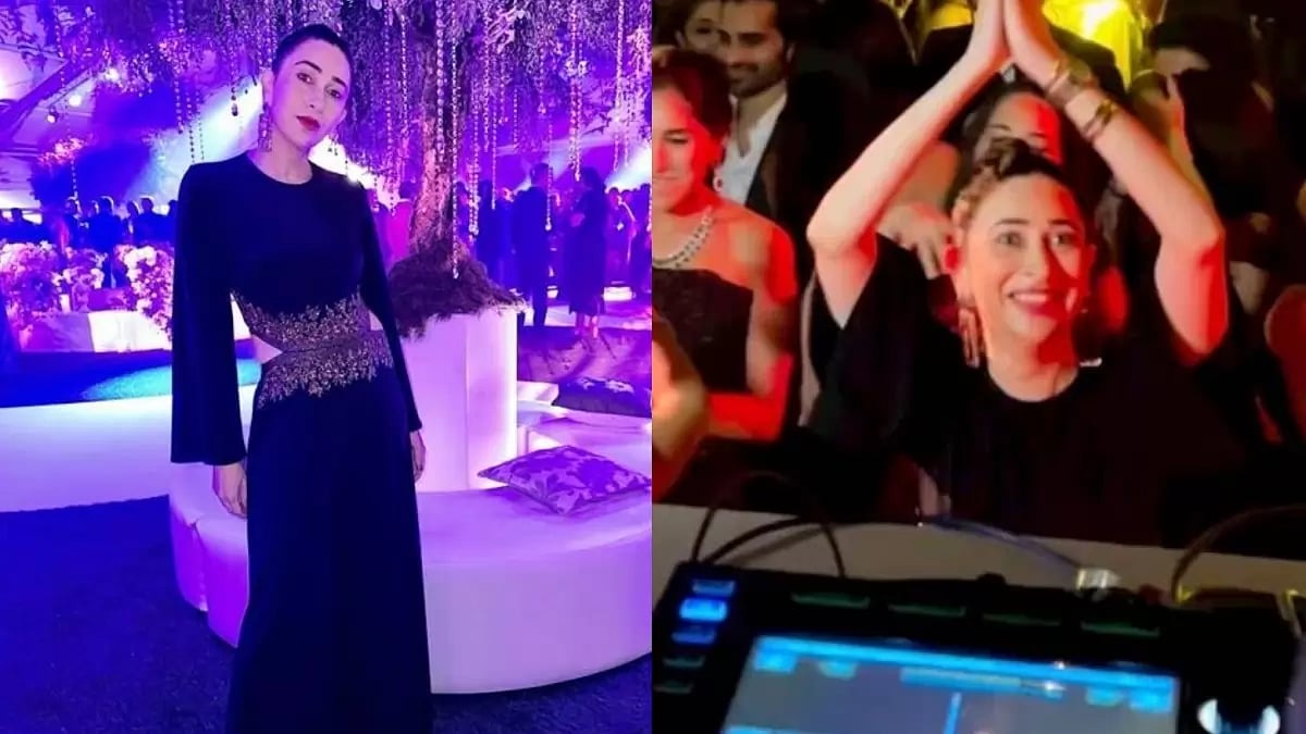 Karisma Kapoor dances her heart out at a wedding