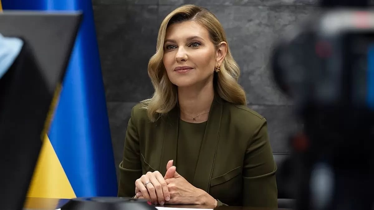 Ukrainian First Lady Olena Zelenska 