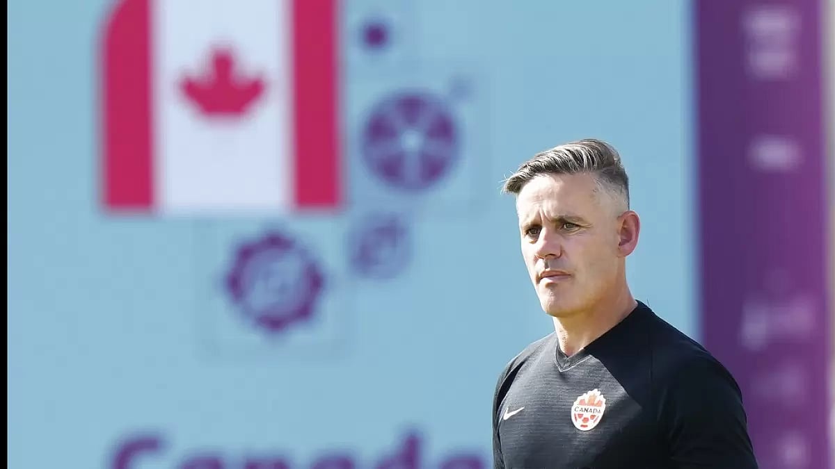 John Herdman has been Canada's men's football coach since 2018.