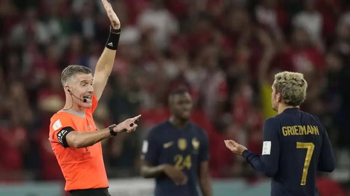 It was France’s first World Cup defeat since 2014, when it lost 1-0 to Germany in the QFs.