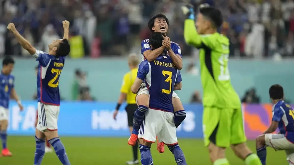 Spain face Morocco in the last 16, while Japan play Croatia.