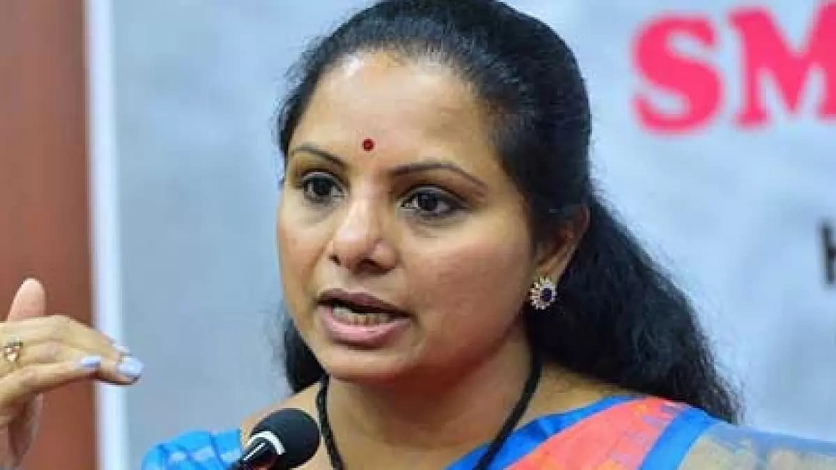 KCR's daughter K Kavitha - null