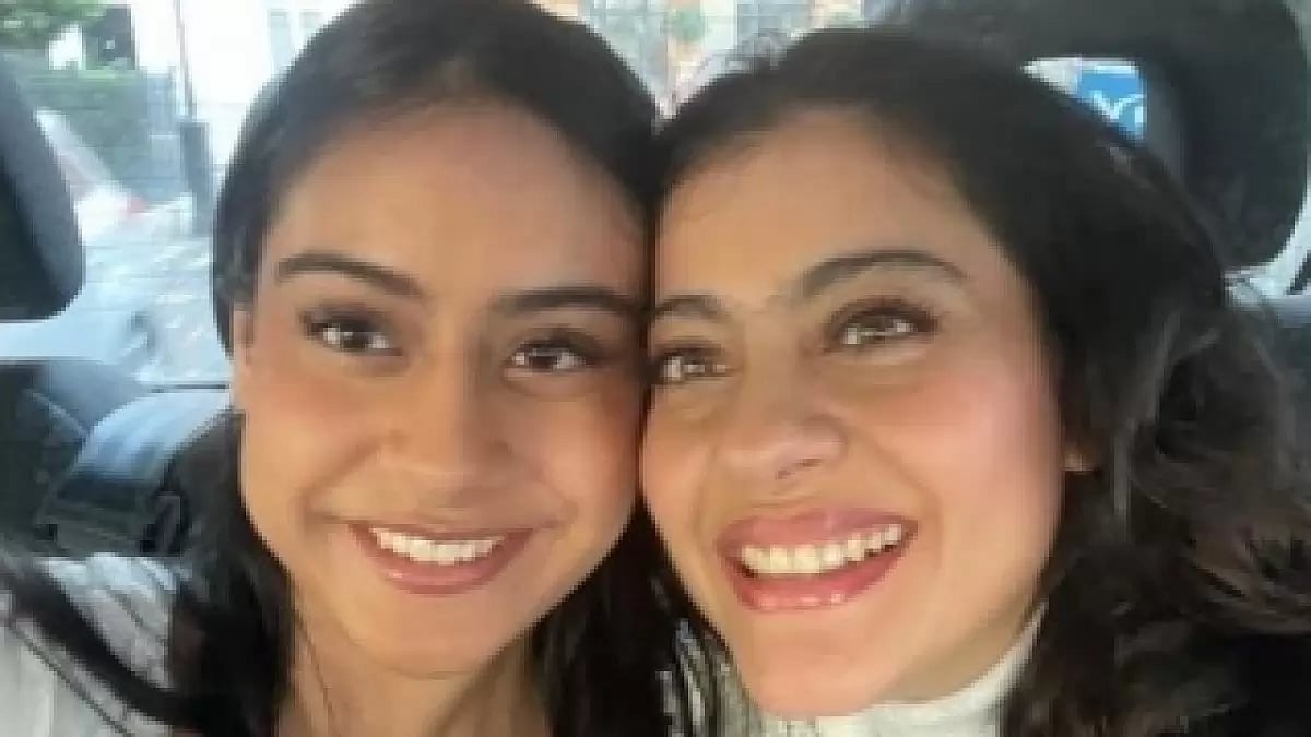 Kajol and daughter Nysa