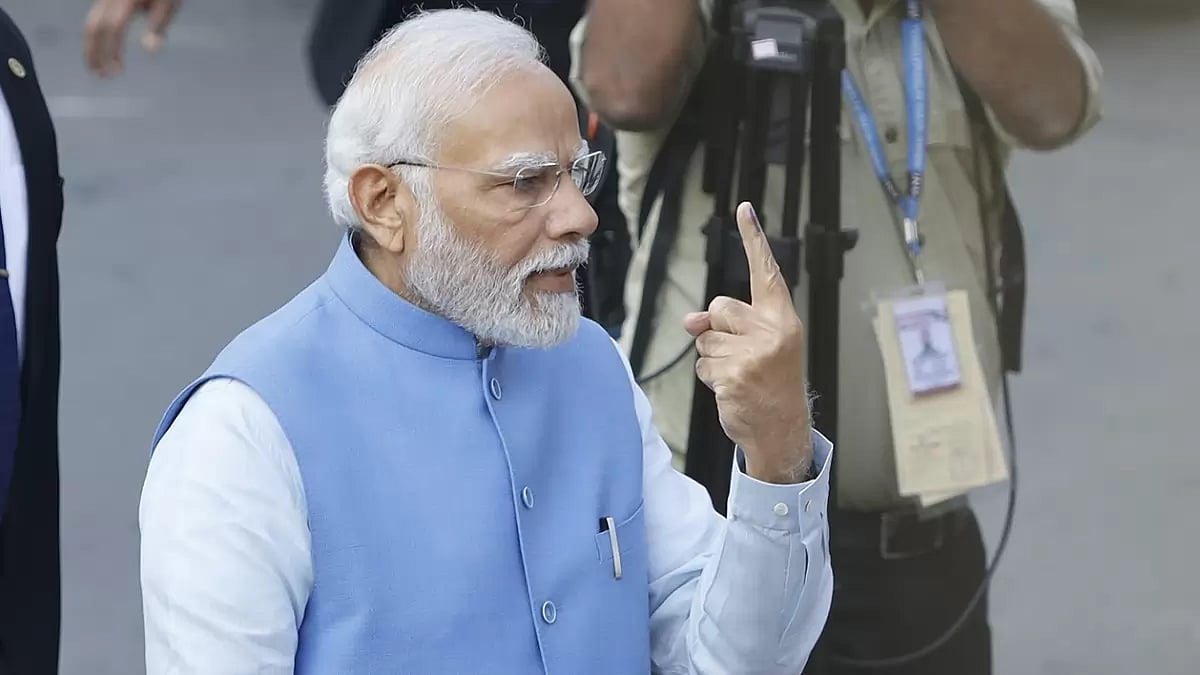 Gujarat elections: PM Modi votes