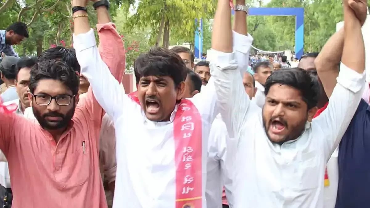 Older Times- When Jignesh, Alpesh and Hardik used to be fighting together against BJP