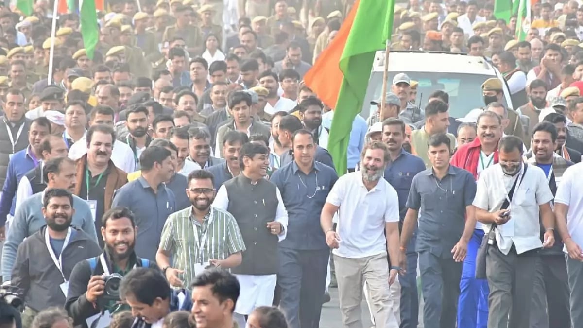 Rahul Gandhis Bharat Jodo Yatra in Rajasthan 