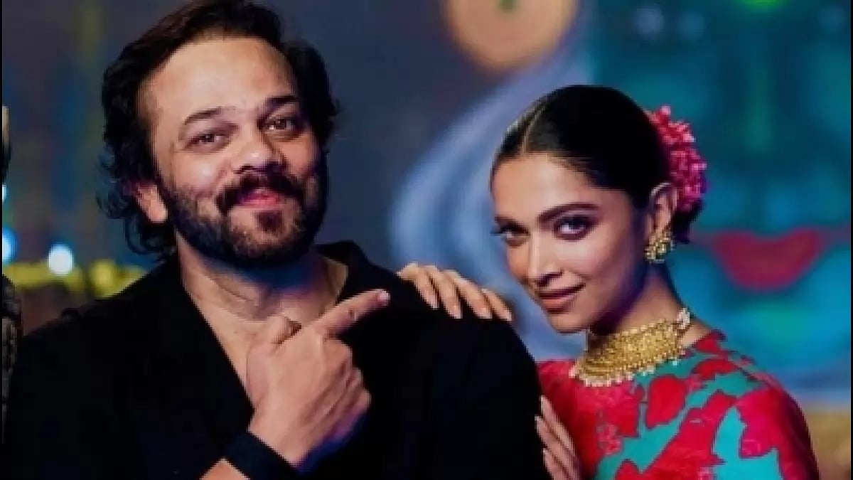 Rohit Shetty and Deepika Padukone 