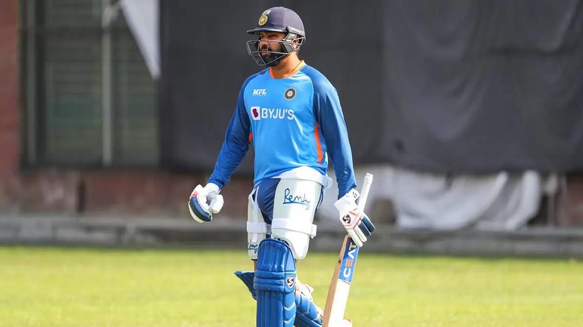 The decision on Rohit's availability for the second and final Test will be taken at a later stage.