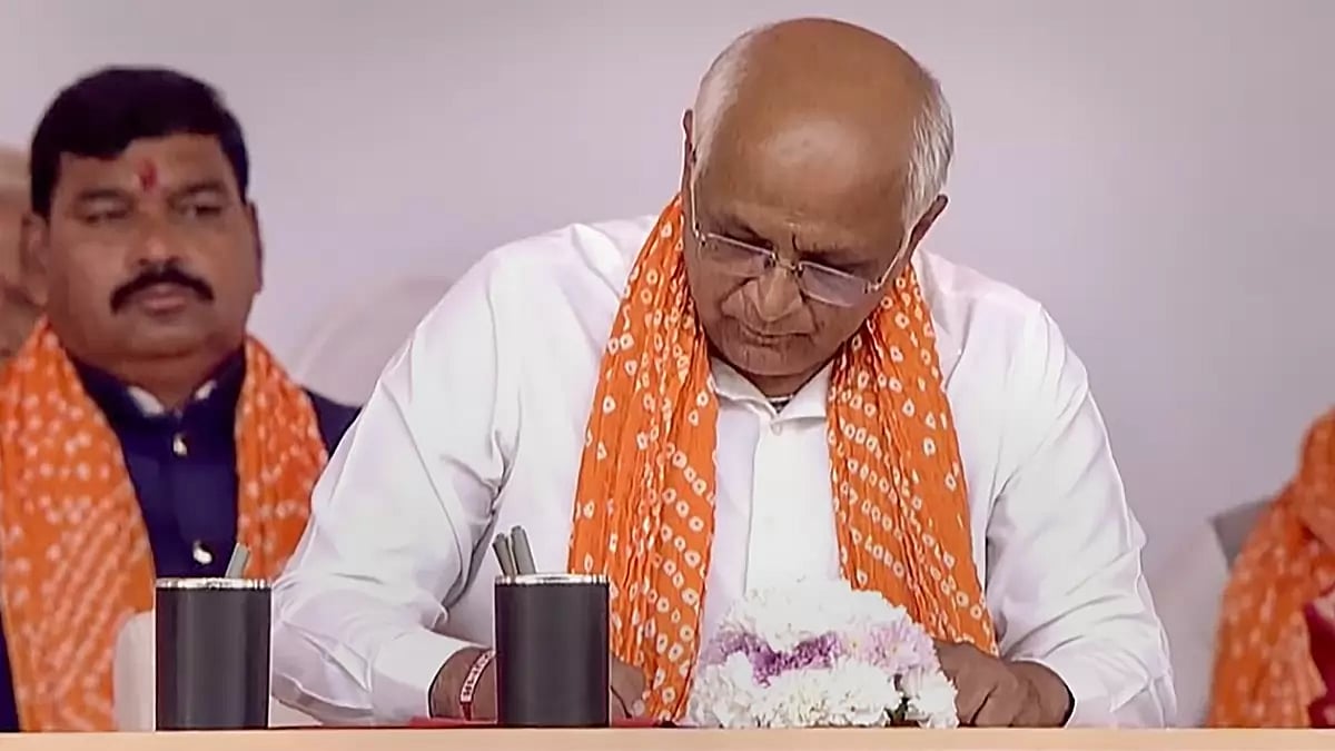 File  photo : The resignations followed a high-level cabinet meeting chaired by Patel at the state secretariat in Gandhinagar, where Gujarat BJP president Jagadish Vishwakarma directed the ministers to step down to facilitate a full restructuring.