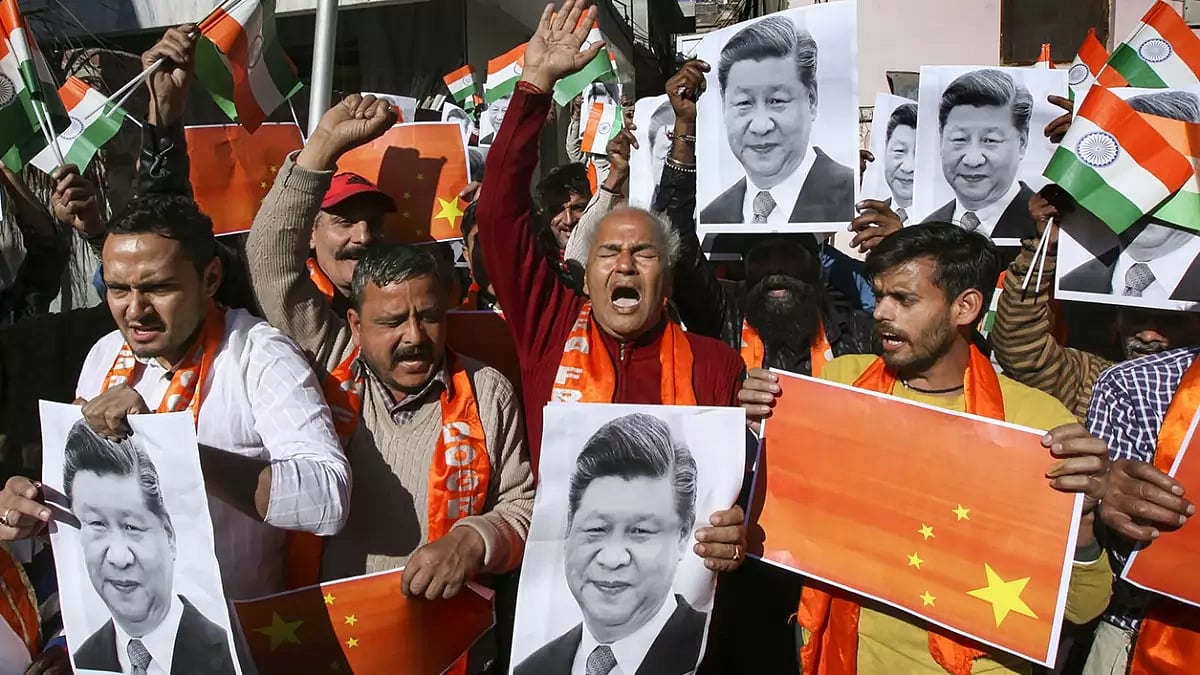 Protest against Xi Jinping