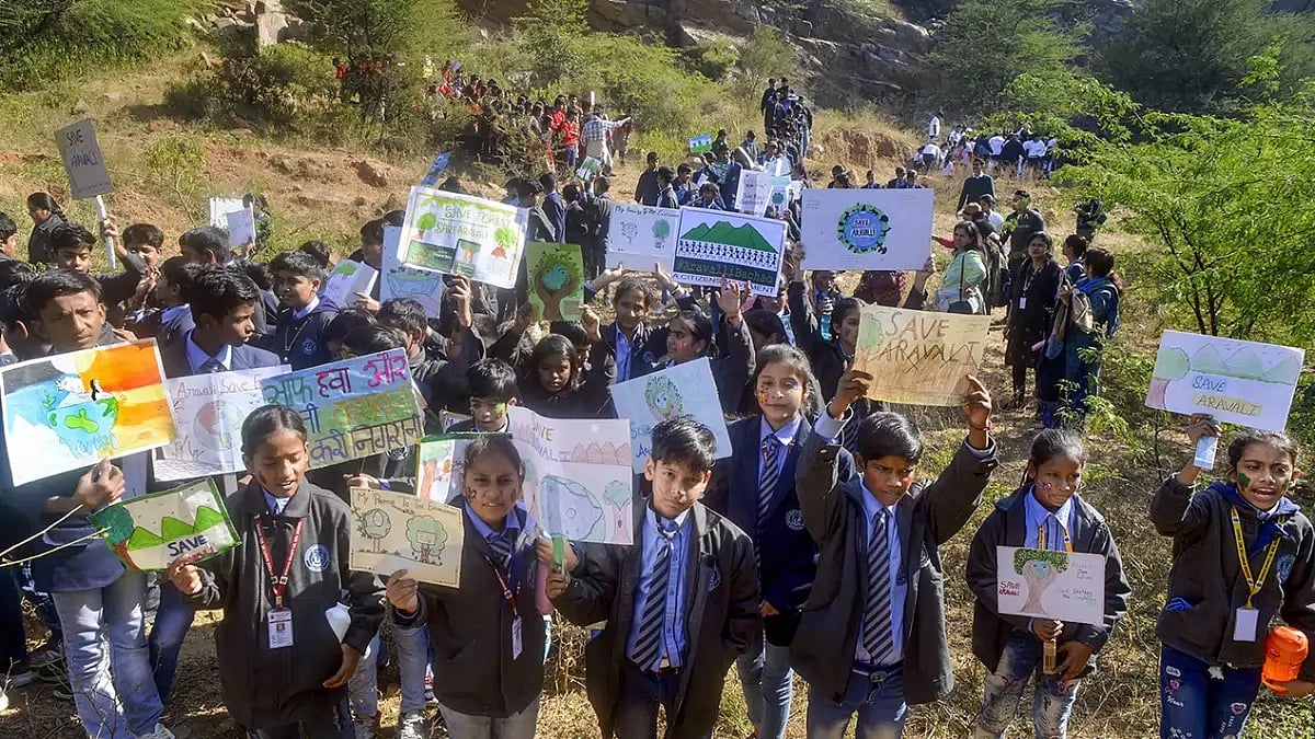 Campaign to save Aravali