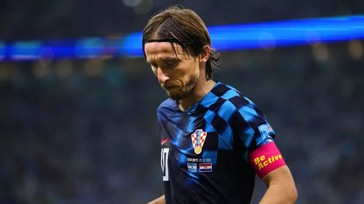 Luka Modric has 161 appearances for Croatia.