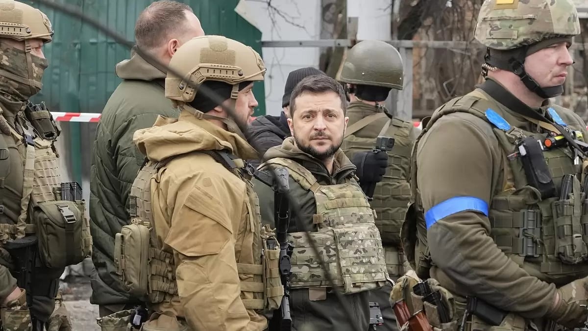 Russia has dismissed Zelenskyy's call for troop pullout
